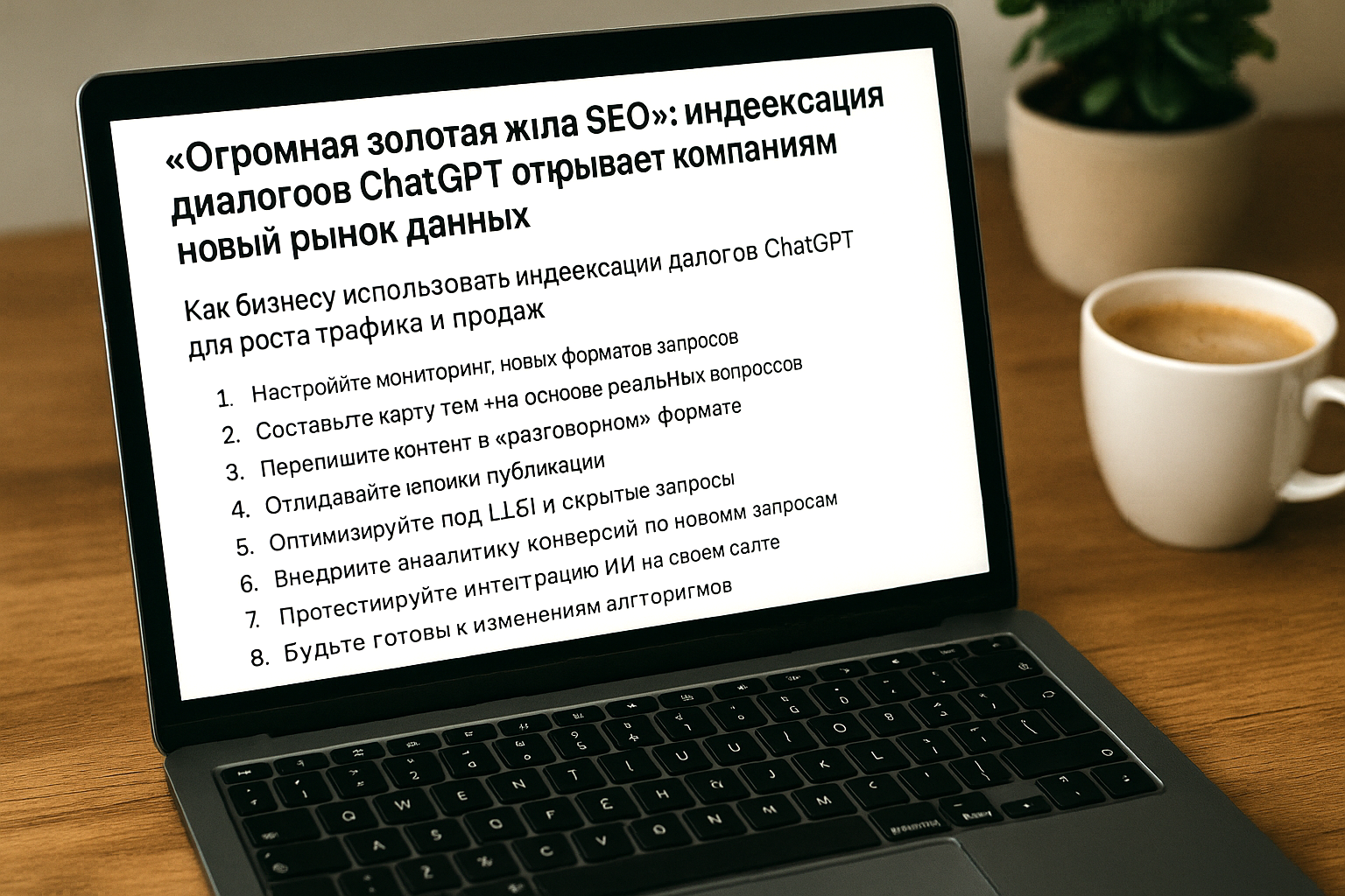 SEO продвижение: ChatGPT убирает золотую жилу сайтов