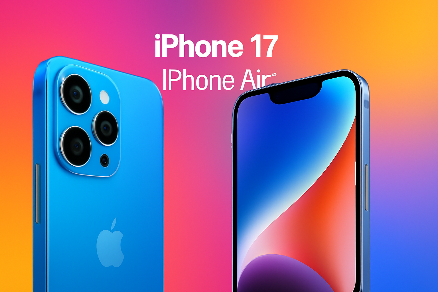 Продажа iPhone 17 и iPhone Air стартует в Apple с 9 сентября